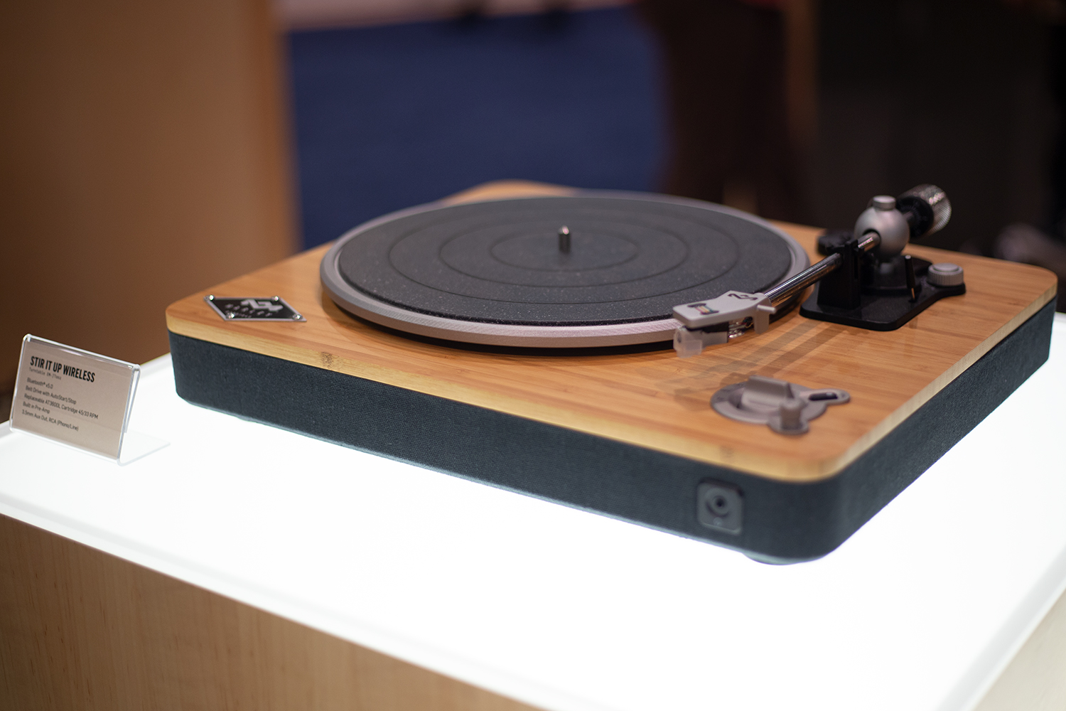 House of Marley releases sustainable Bluetooth turntable