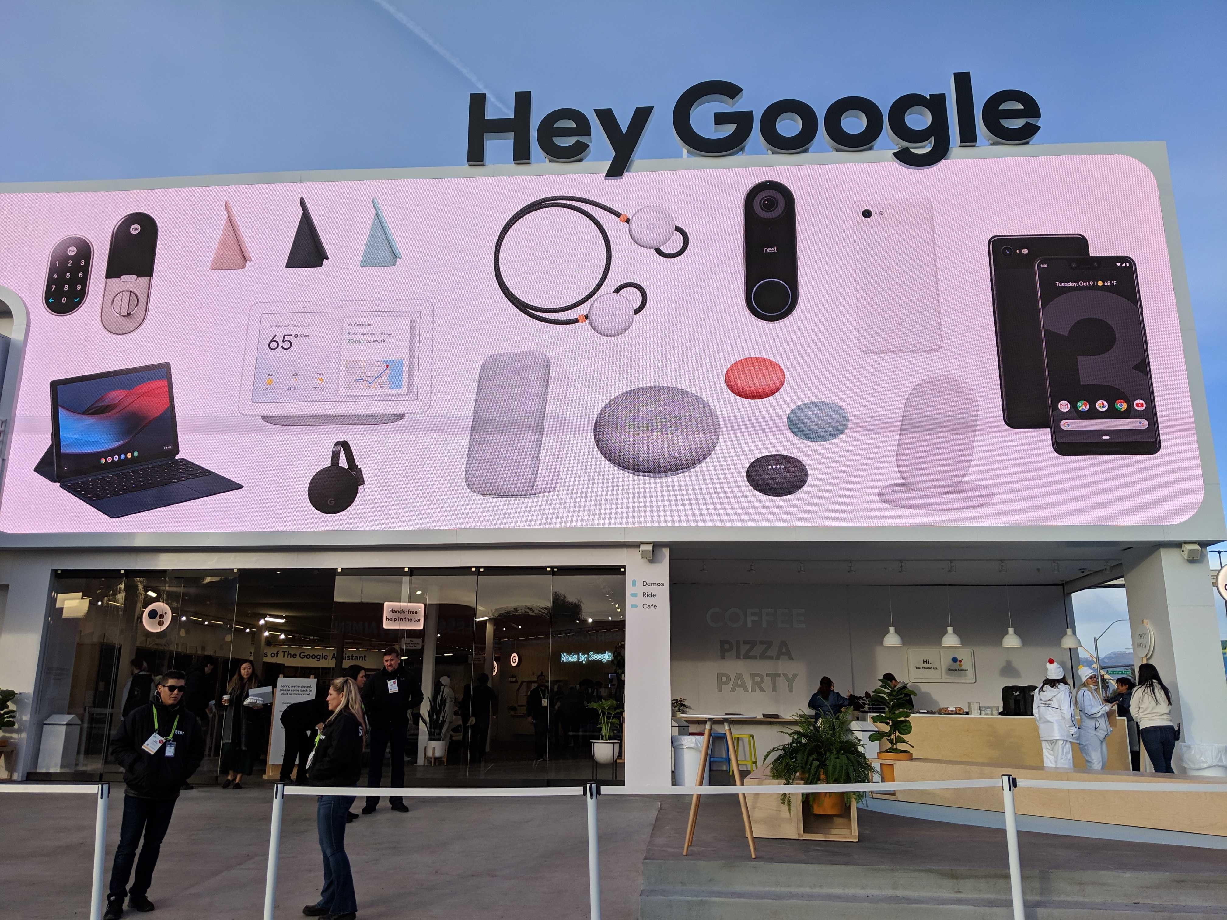 Shops google home ces 2019