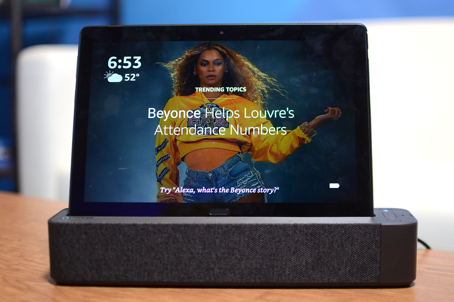 Lenovo Smart Tab packs in Alexa and doubles as an Echo Show at CES - CNET