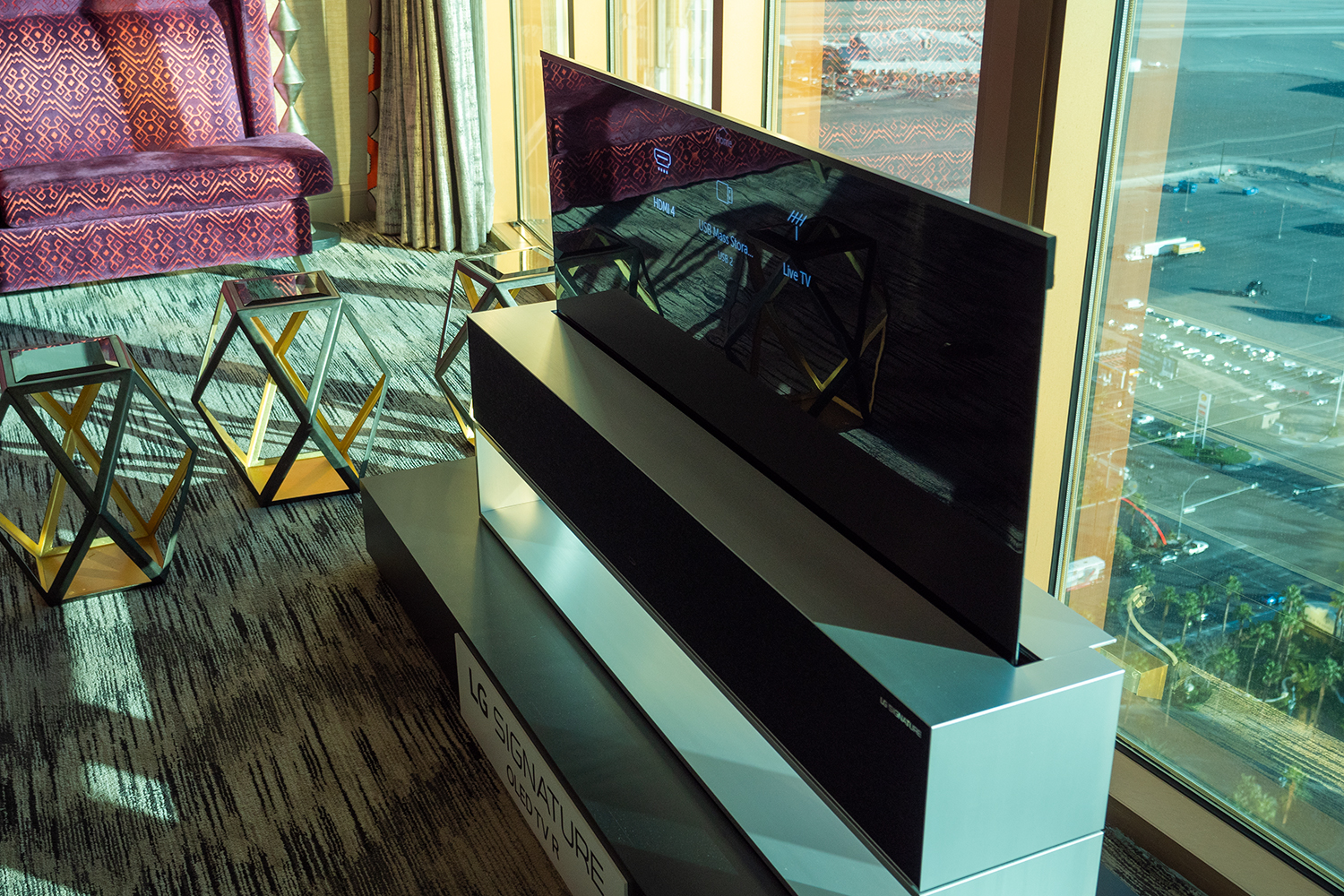 LG's roll-up OLED TV is every bit as magical as you've imagined