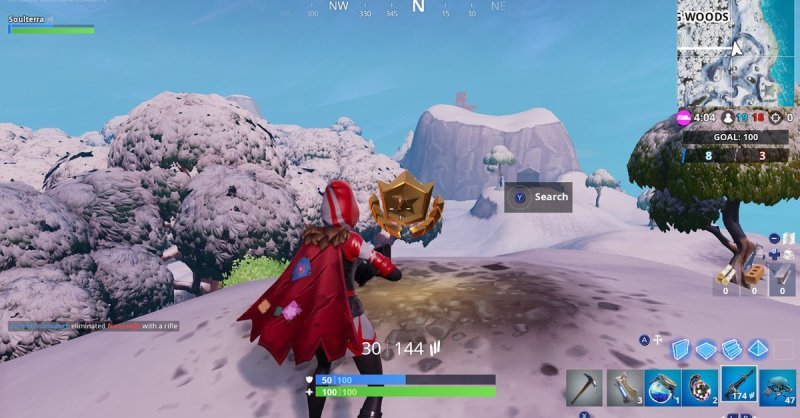 Fortnite players puzzle over the appearance of a mysterious cloud