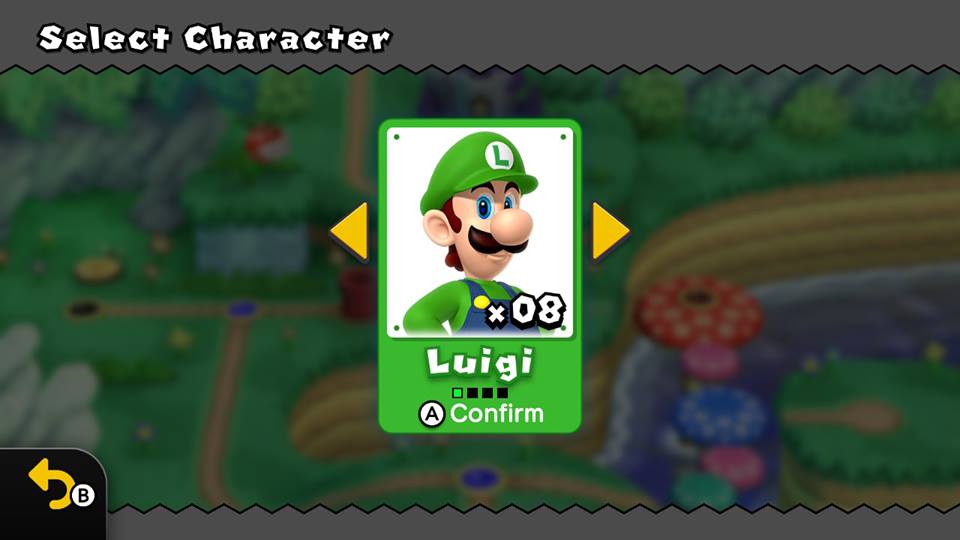 New Super Mario Bros. U Deluxe Luigi