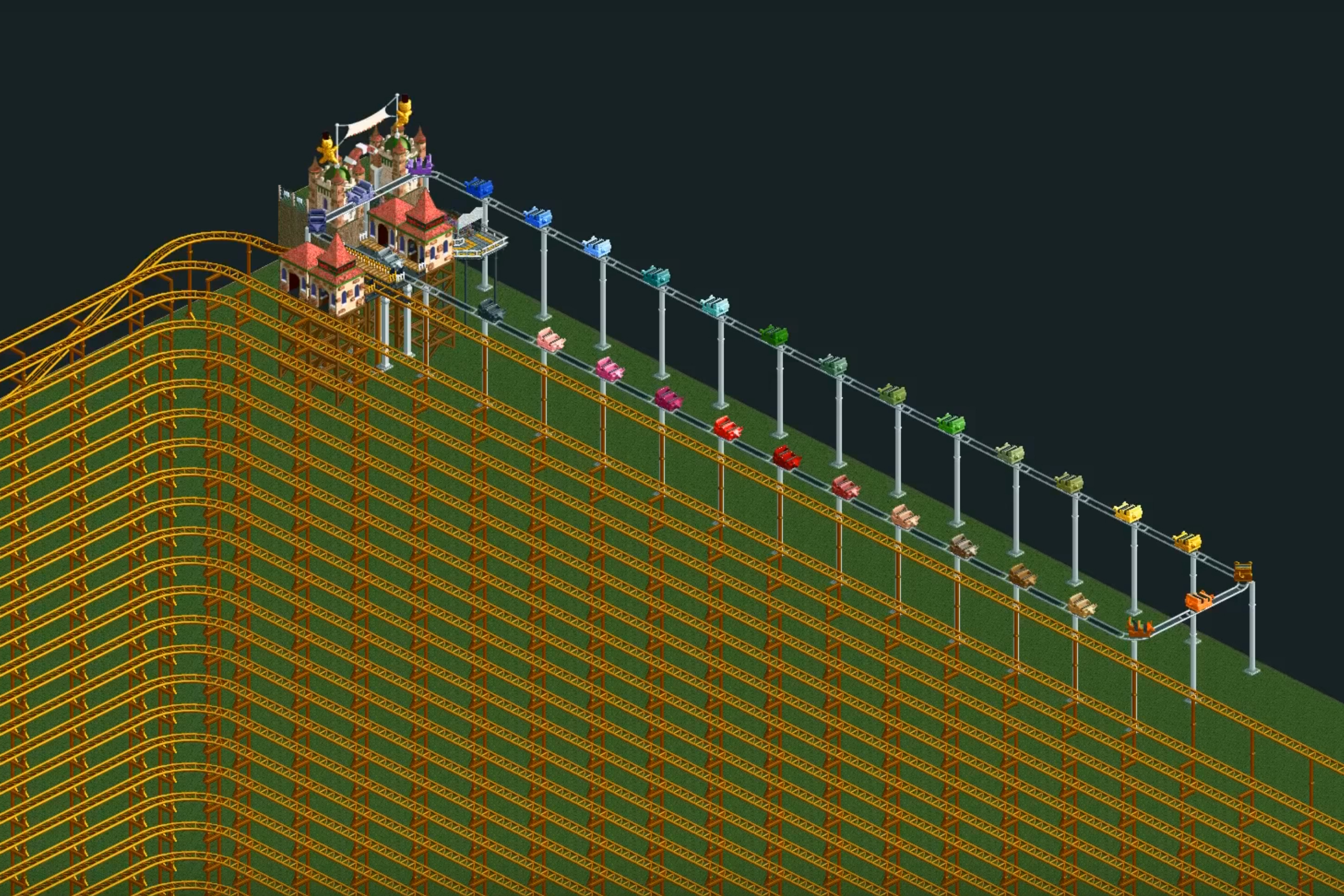 RollerCoaster Tycoon 2 Ride Takes 12 Years to Complete Digital