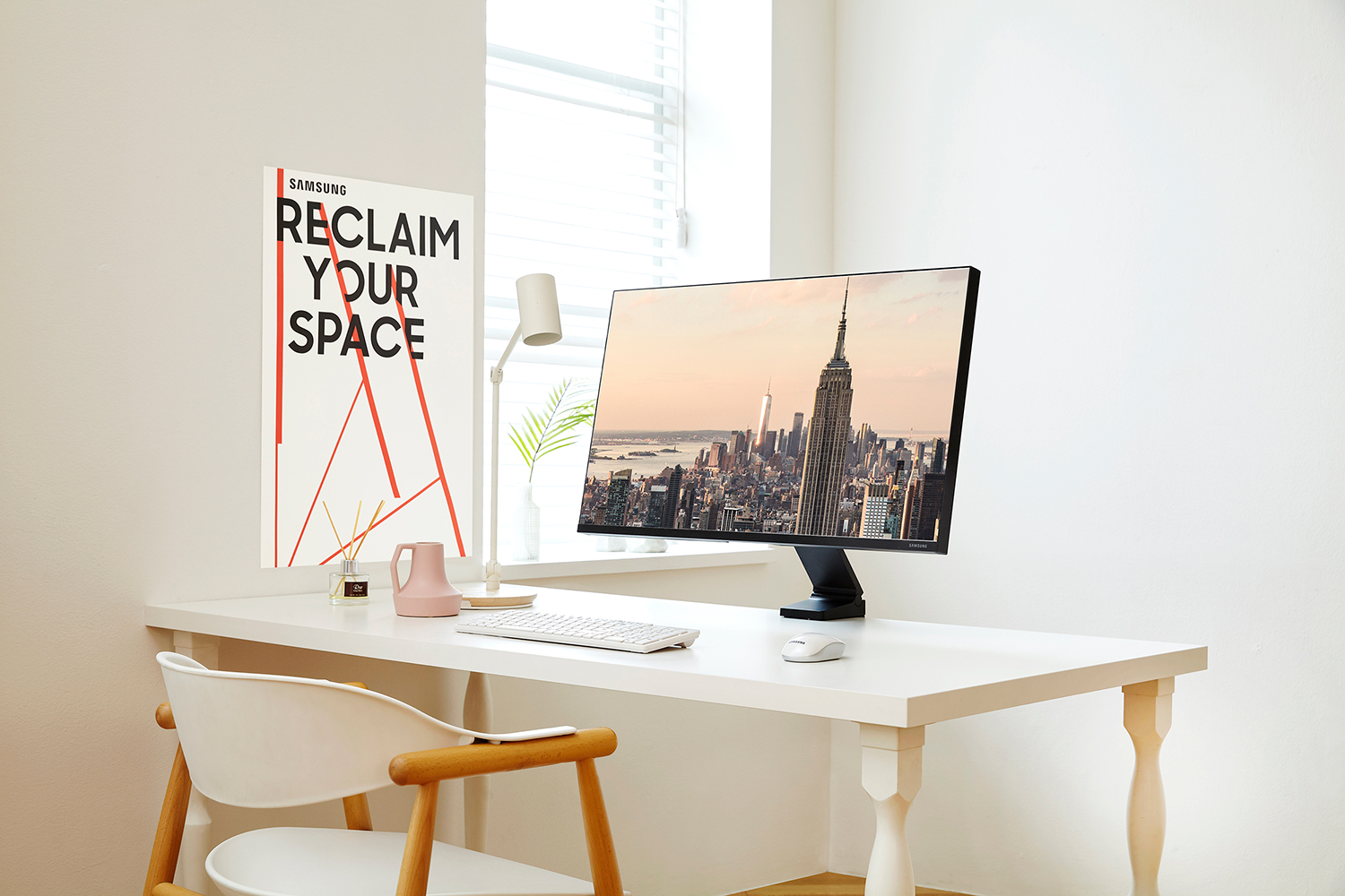 sleek desktop monitor