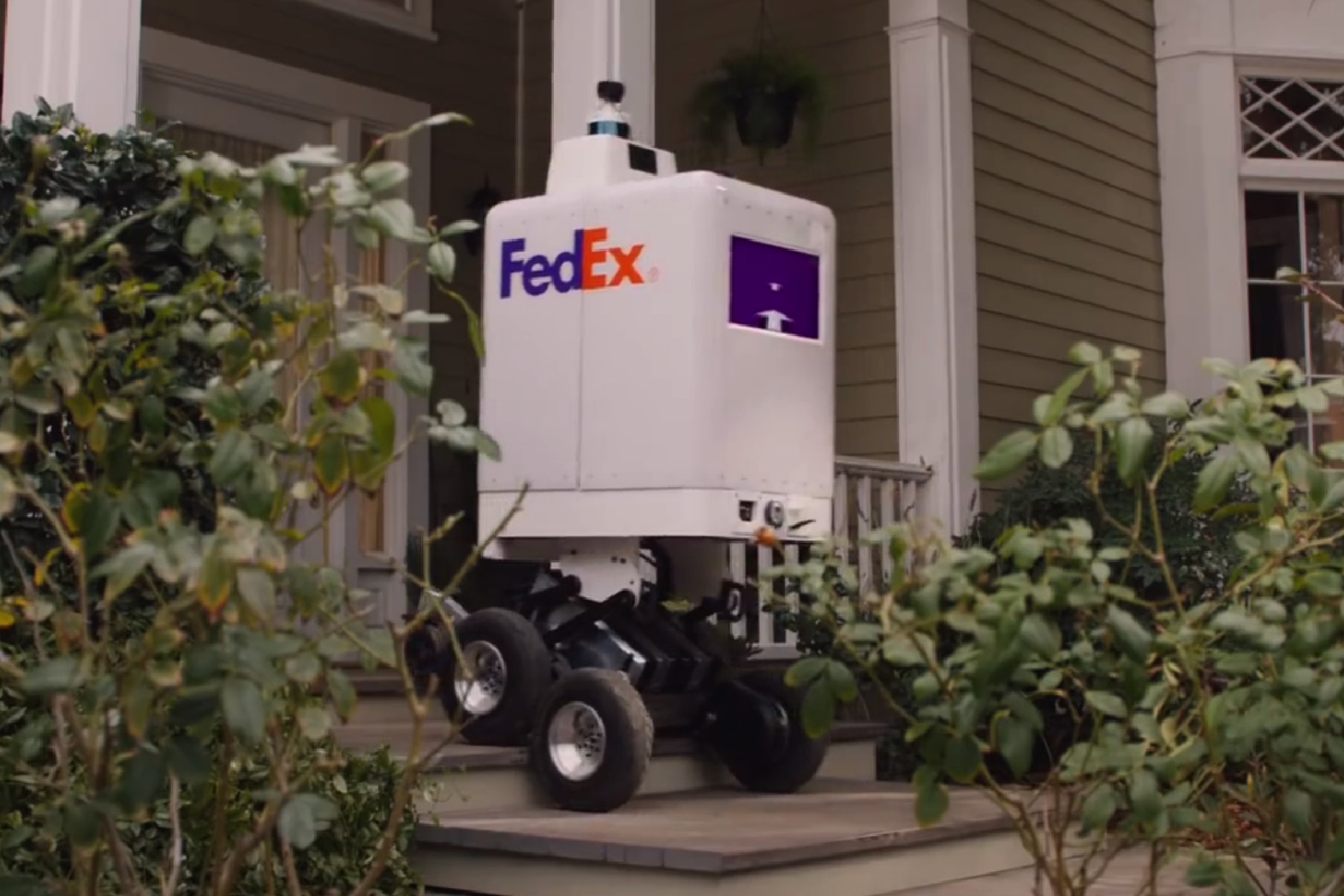 Fedex sales robot delivery