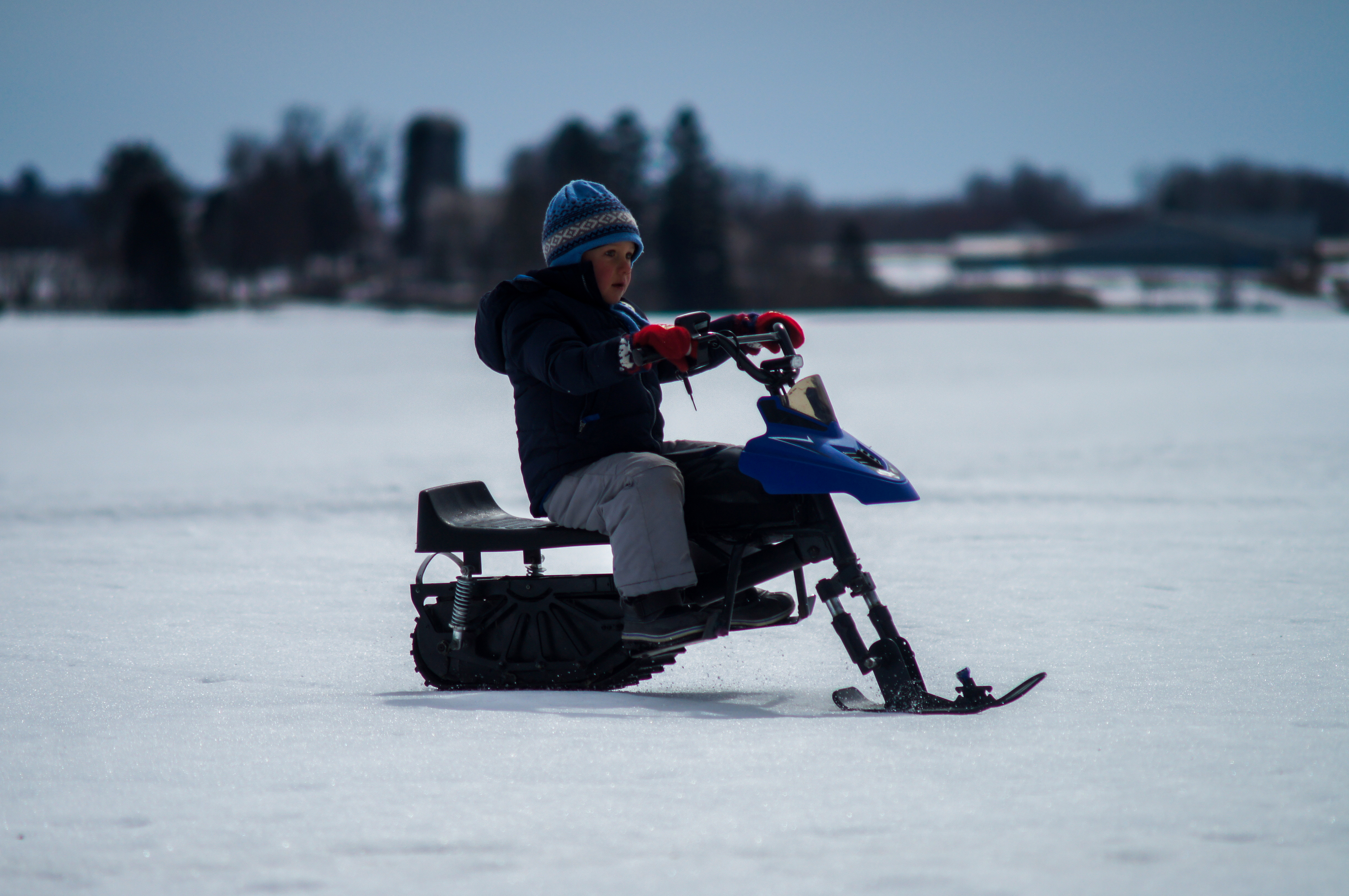 youth electric snowmobile