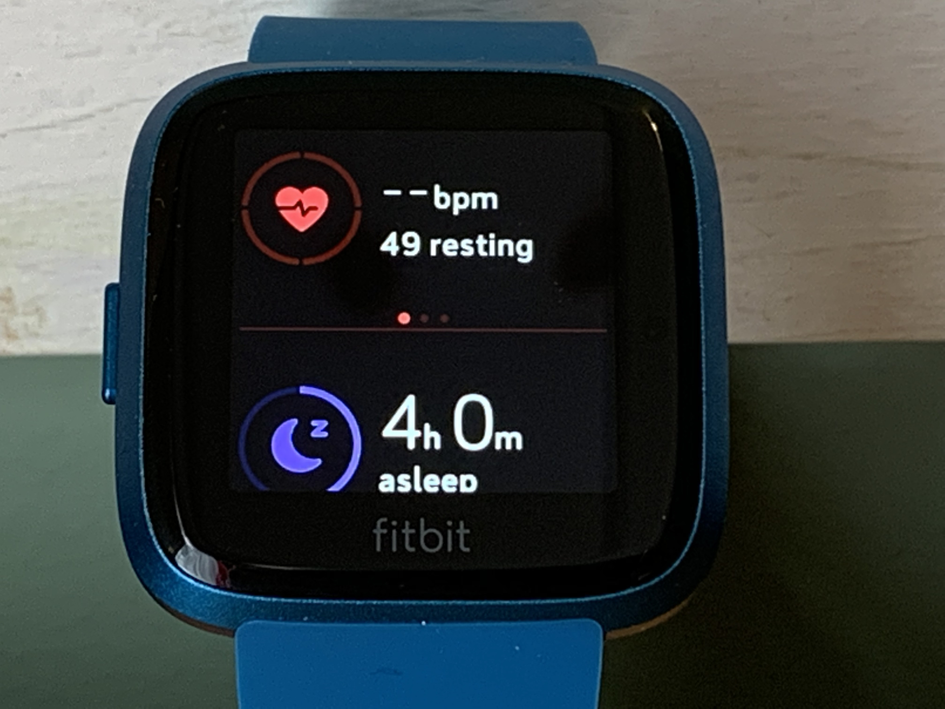 How to change the time discount on my fitbit versa lite