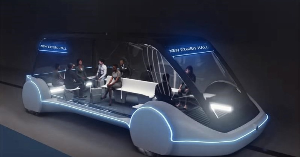 The Boring Company's Las Vegas Loop with Tesla vehicles connects to its  first resort