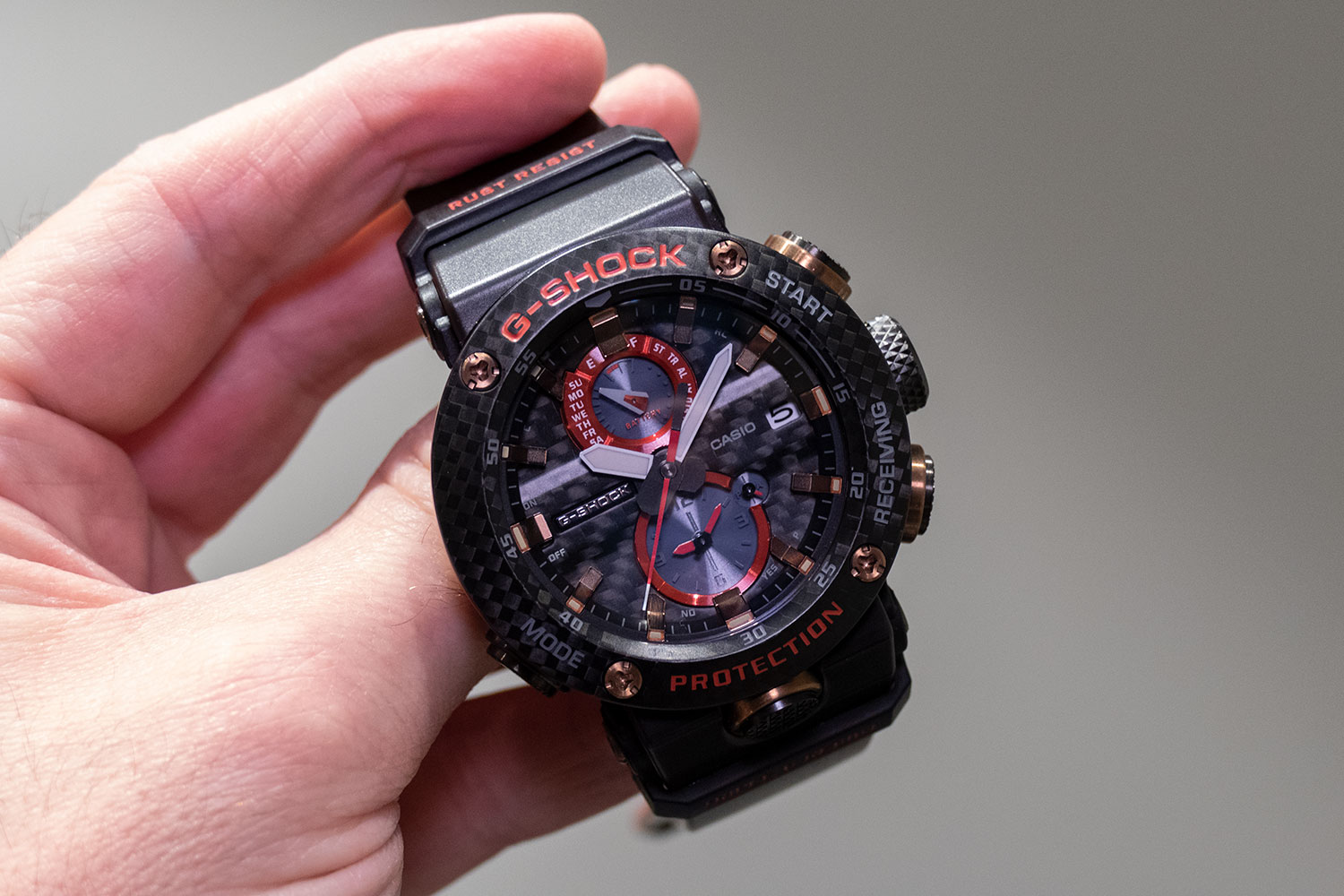 Stunning G Shock Is Virtually Indestructible in Carbon Fiber and