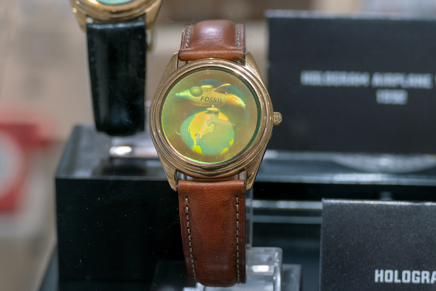 Fossil on sale hologram watch