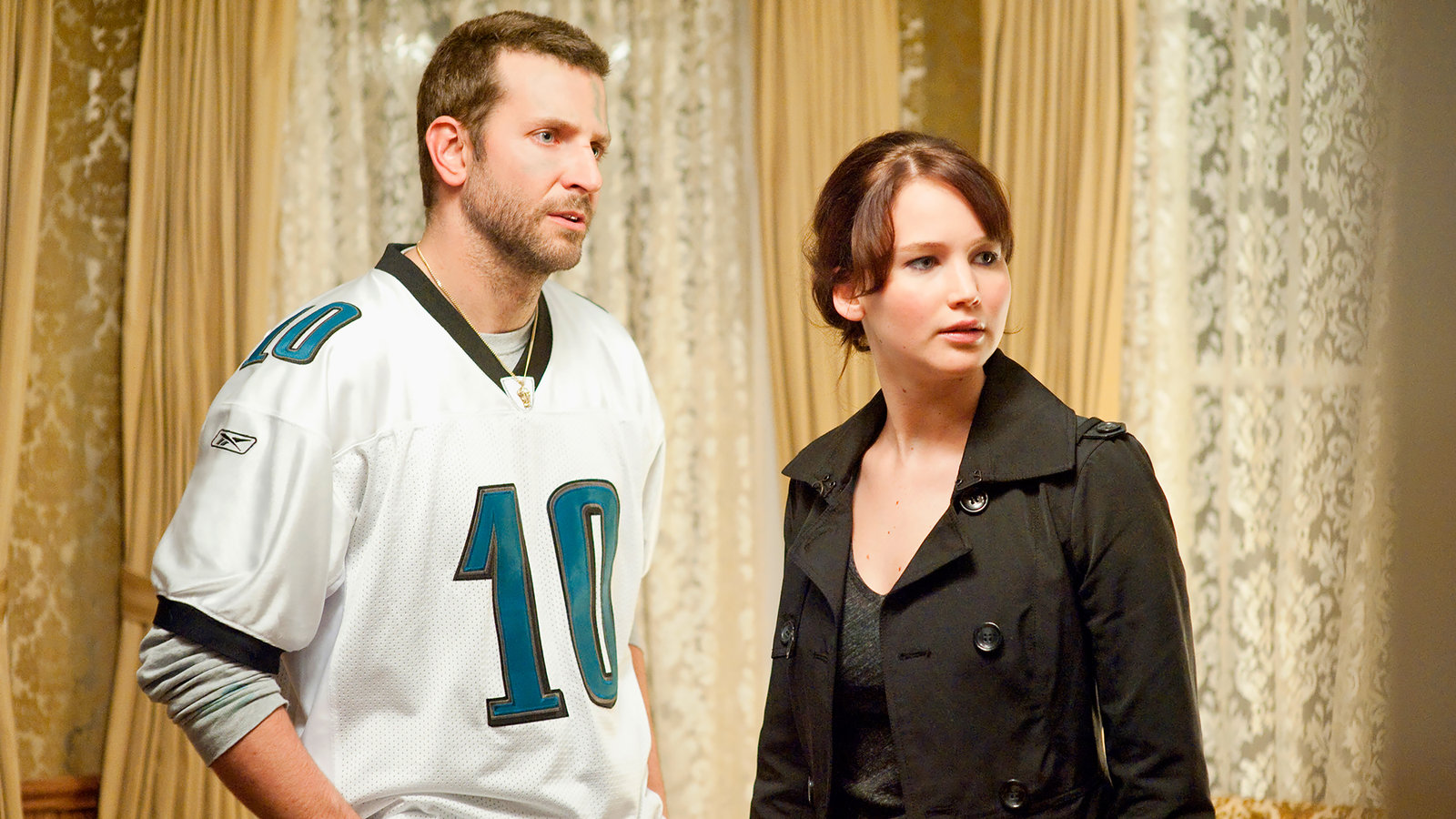 Bradley Cooper und Jennifer Lawrence im Silver Linings Playbook.