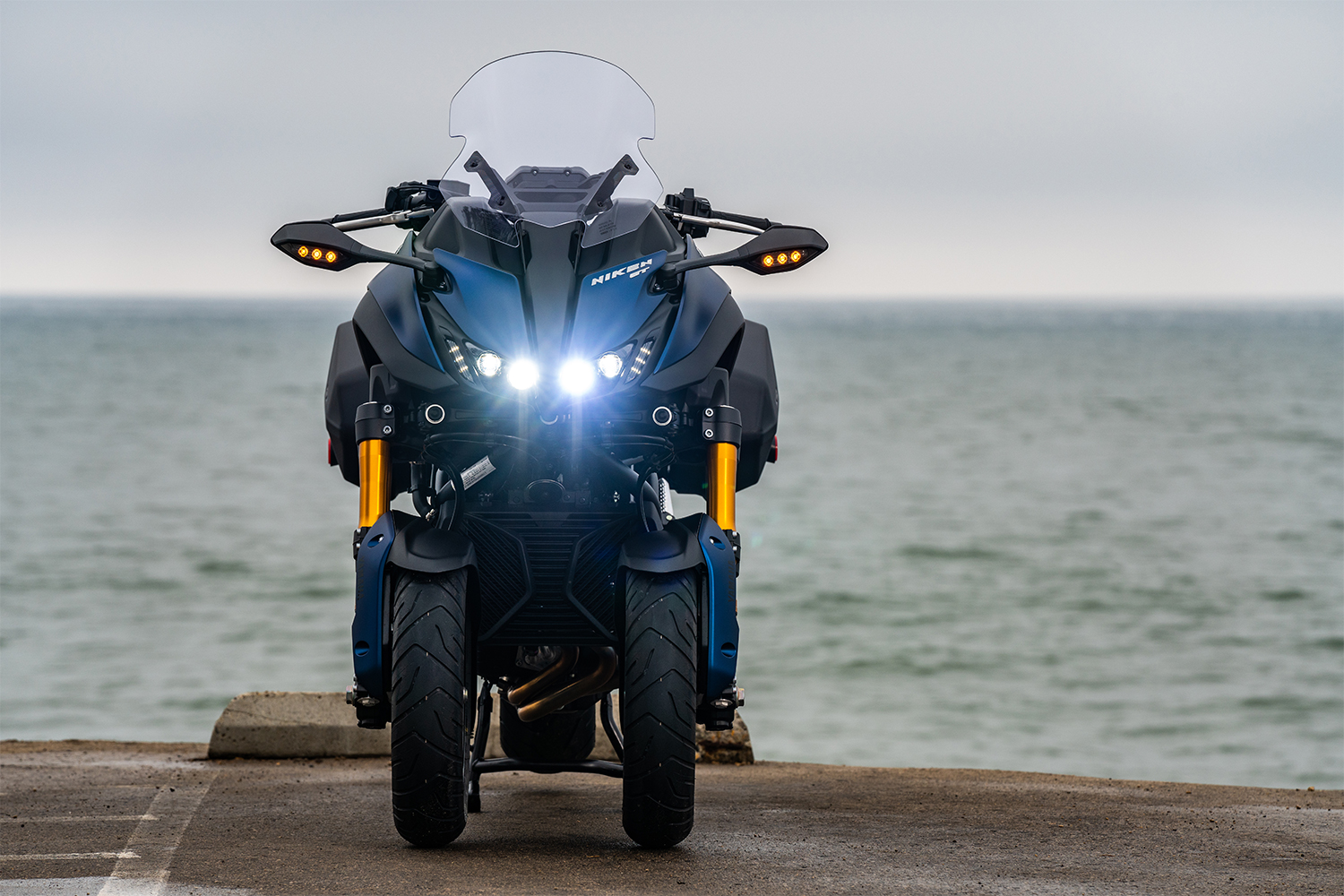 Yamaha Niken GT 3 wheeled motorcycle impressions Digital Trends