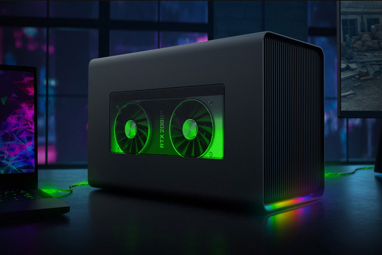 Razer Core X Chroma - External GPU Unboxing & First-Look 