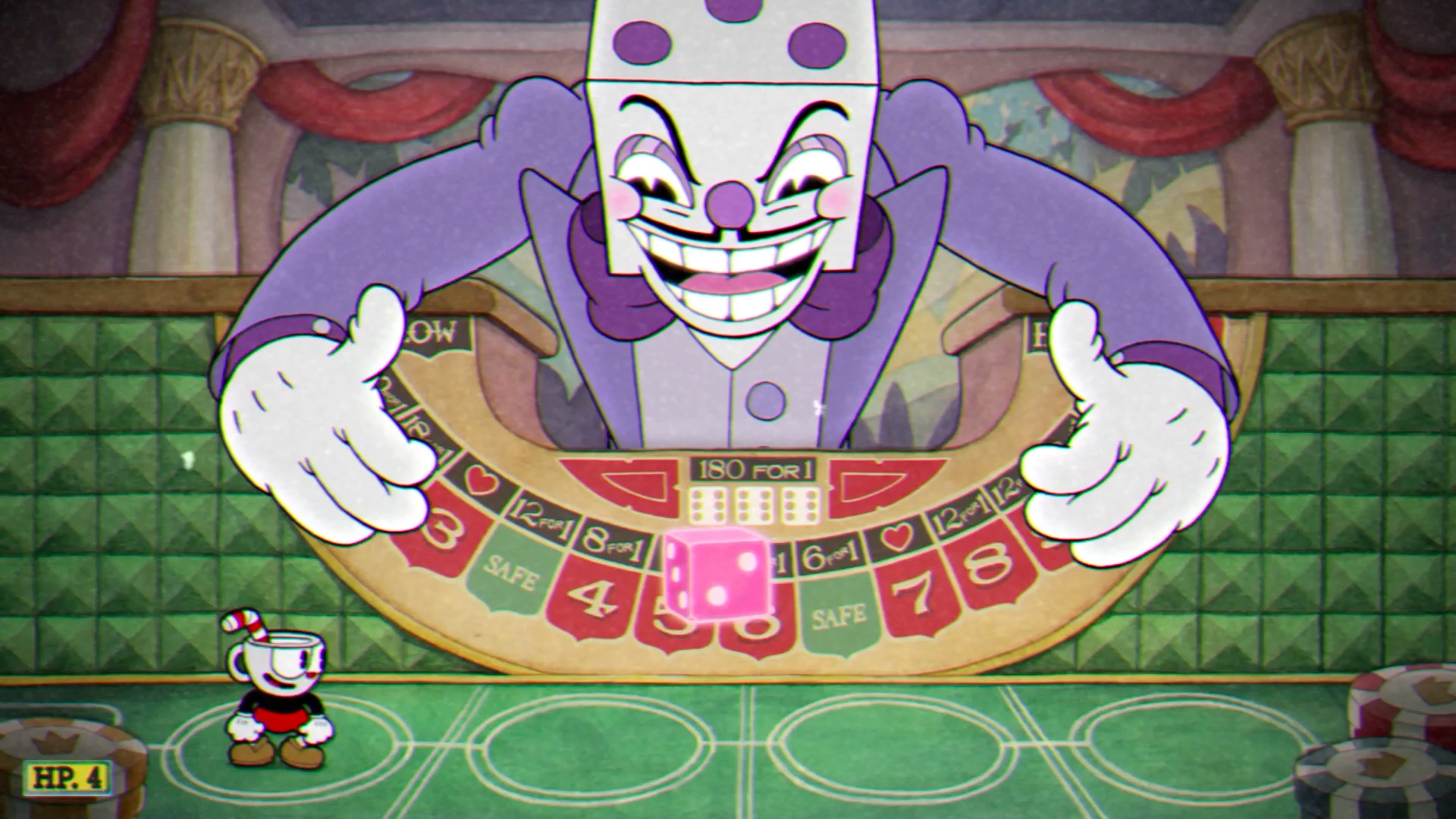 Cuphead's King Dice May Be The Game's Biggest Baddie