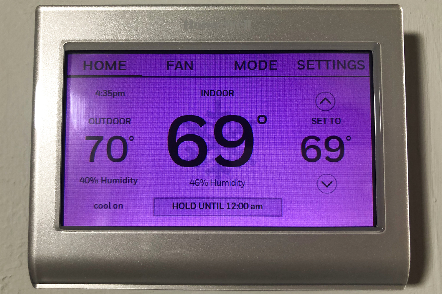 Honeywell RTH9585WF1004 Smart Color Thermostat Review Digital Trends