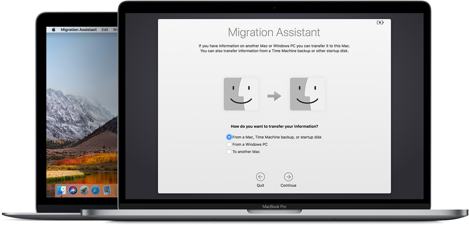 Transfer to a new Mac with Migration Assistant - Apple Support