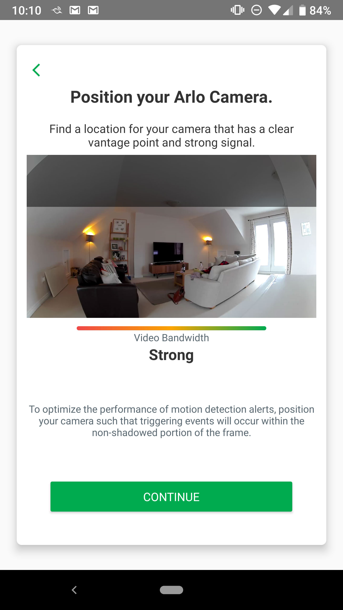 Arlo 2024 camera bandwidth