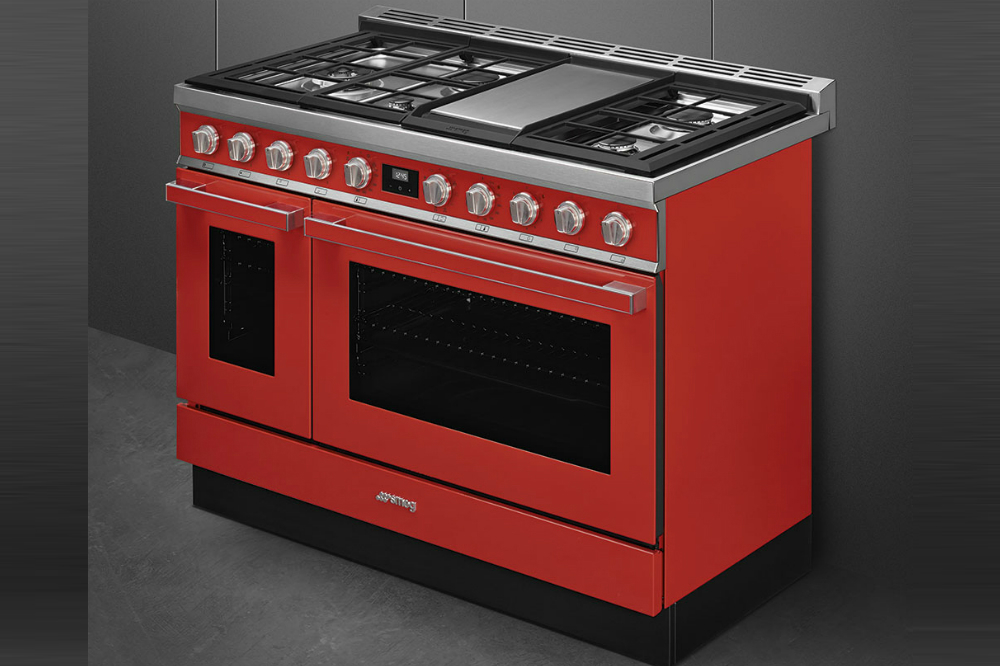 smeg 48 inch gas range