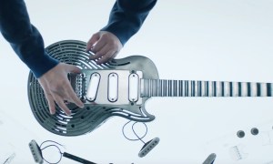 unbreakable 3d printed metal guitar