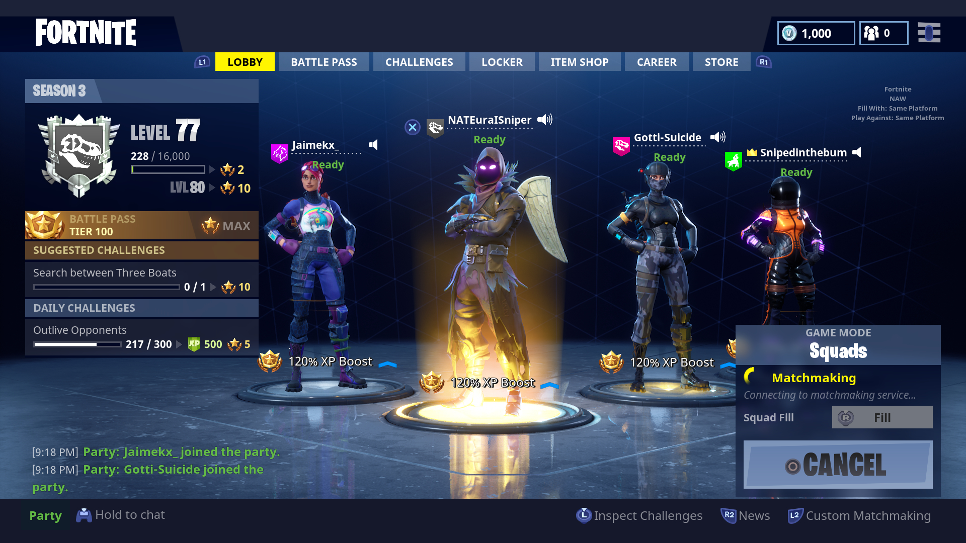 Fortnite Battle Royale: How to Make a Fortnite 16-Player Lobby