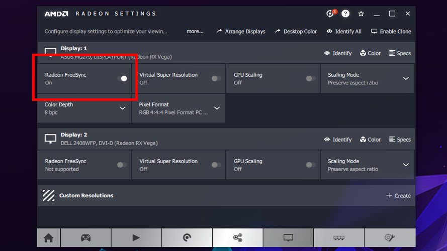 Adaptive 2025 sync amd