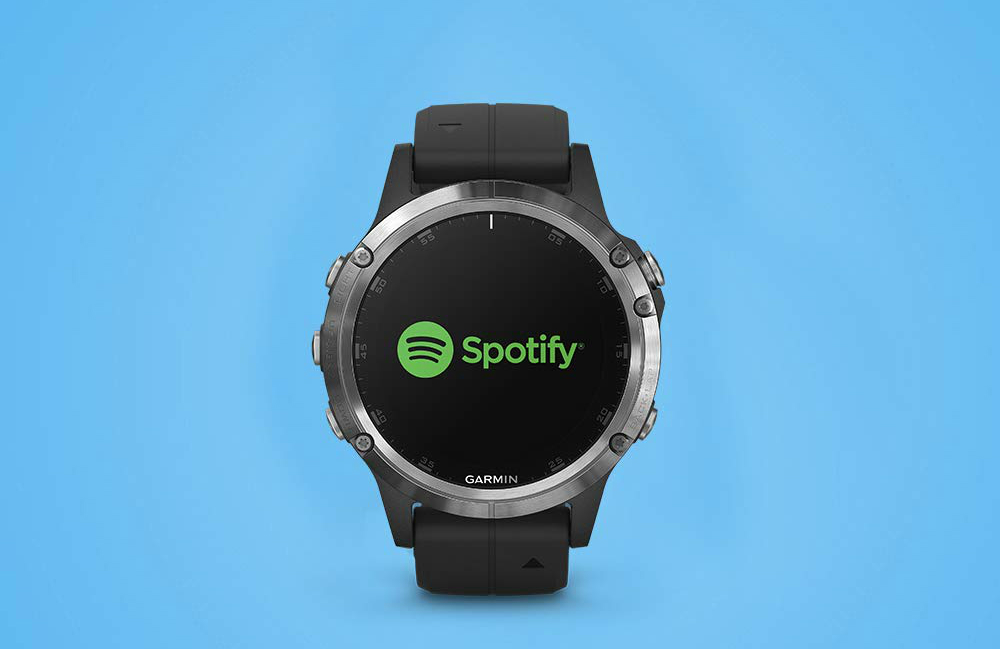 Garmin 5x sale plus spotify