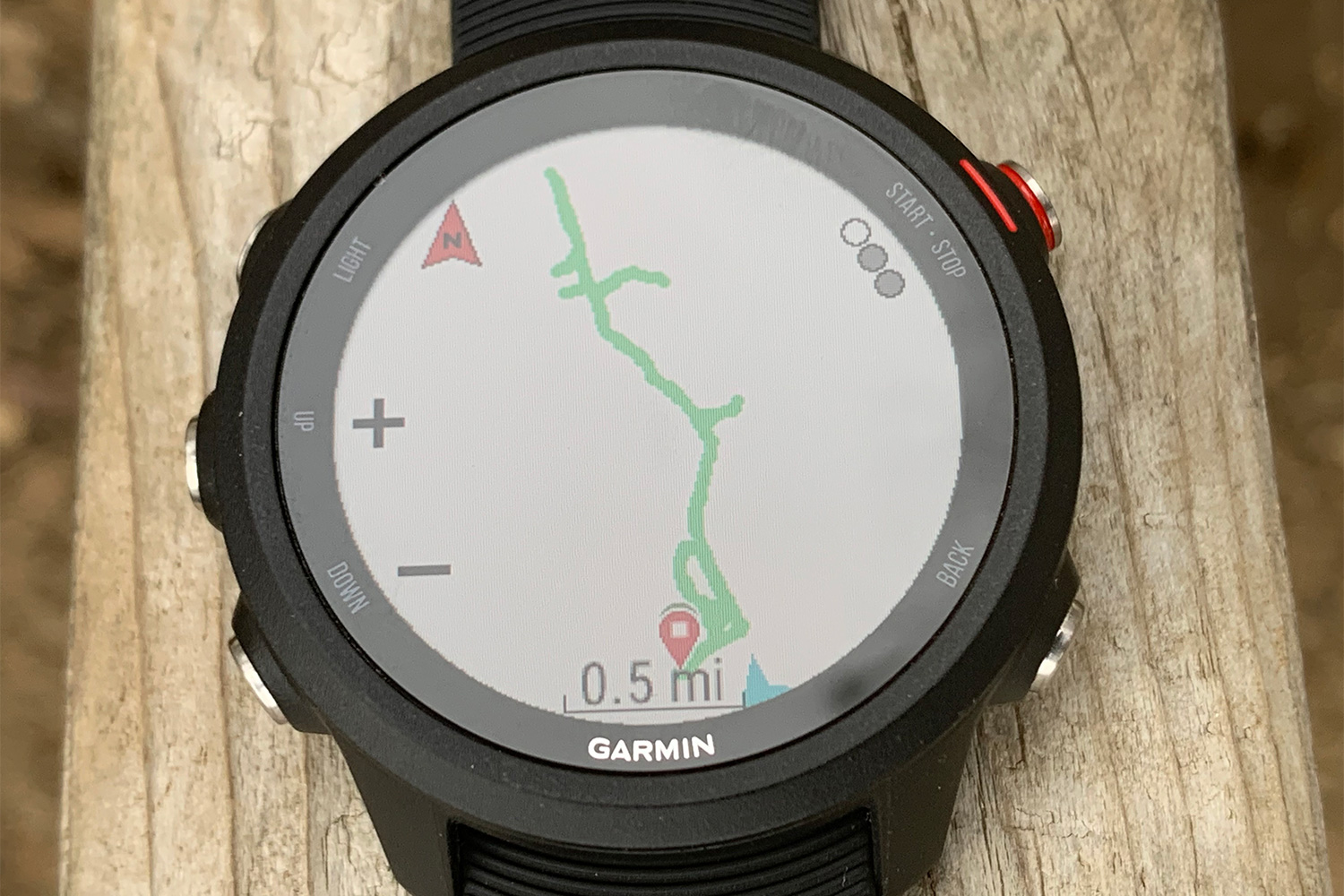 Garmin store 245 altimeter