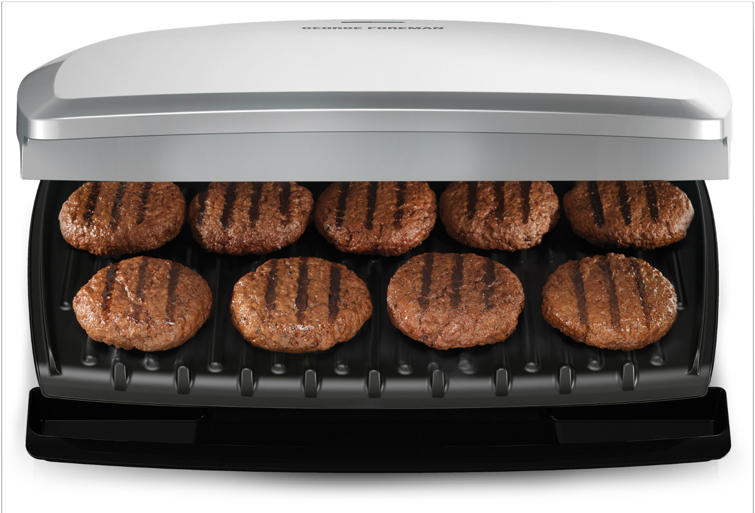 George Foreman 9-Serving Classic Plate ElectricIndoor Grill 