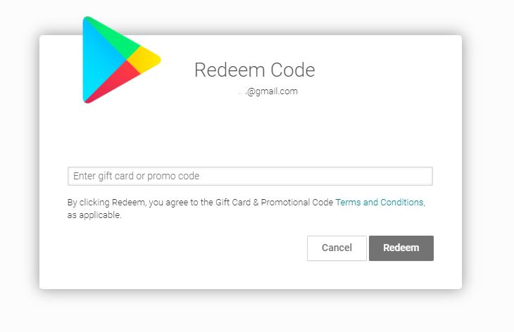 A Google Play Gift Card Ready for a Person To Purchase Editorial  Photography - Image of giving, code: 160621982