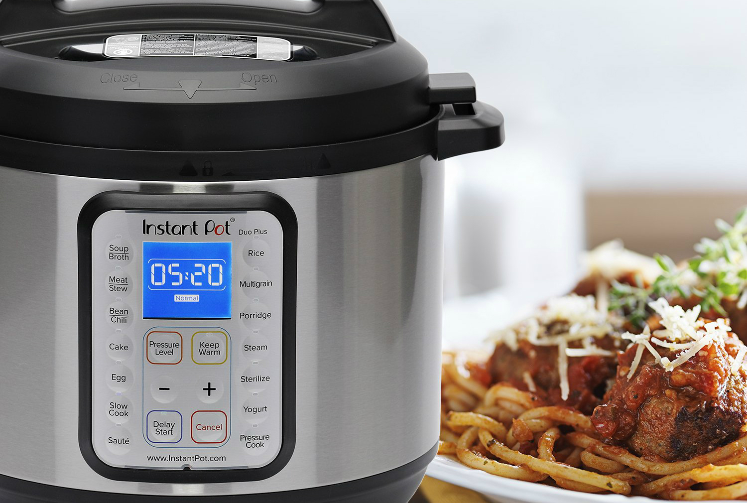 What comes with the instant online pot