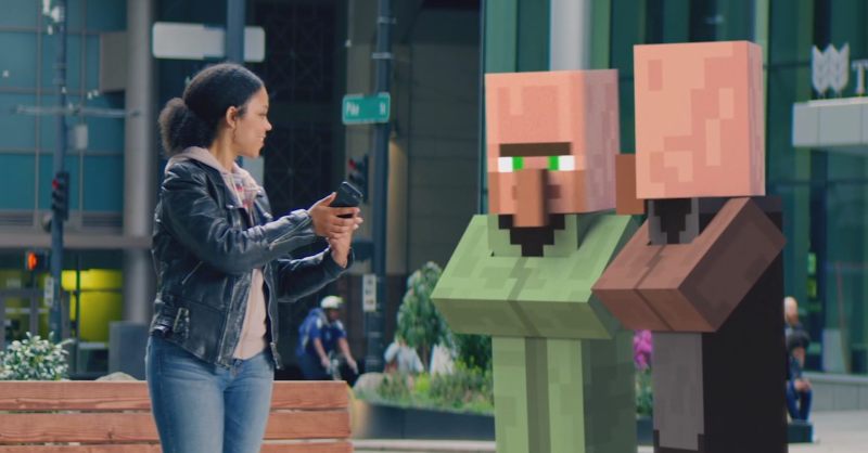 Minecraft Earth is an AR spin-off that lets you build in the real