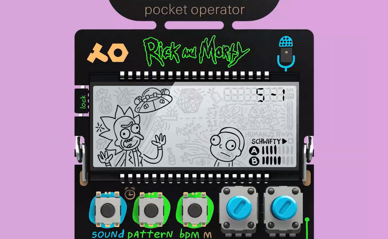 Snag This Rick And Morty-Themed Pocket Synth Before It's Gone