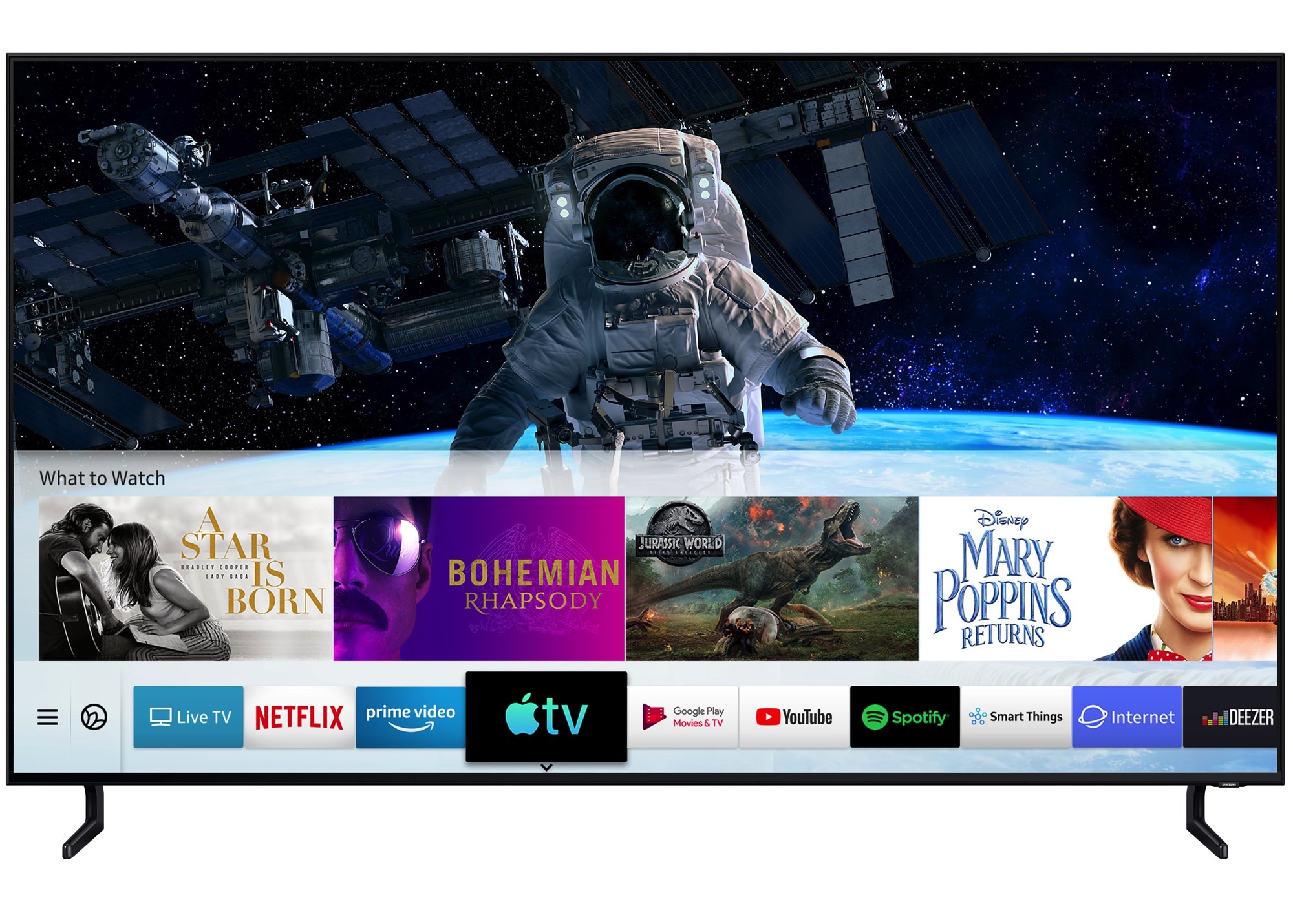 Apple tv deals on samsung tv