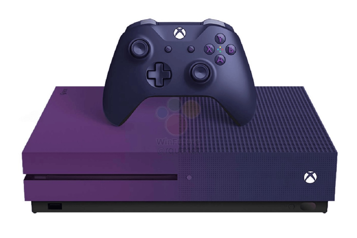 Xbox One S Fortnite Limited Edition Features Very Purple 1TB