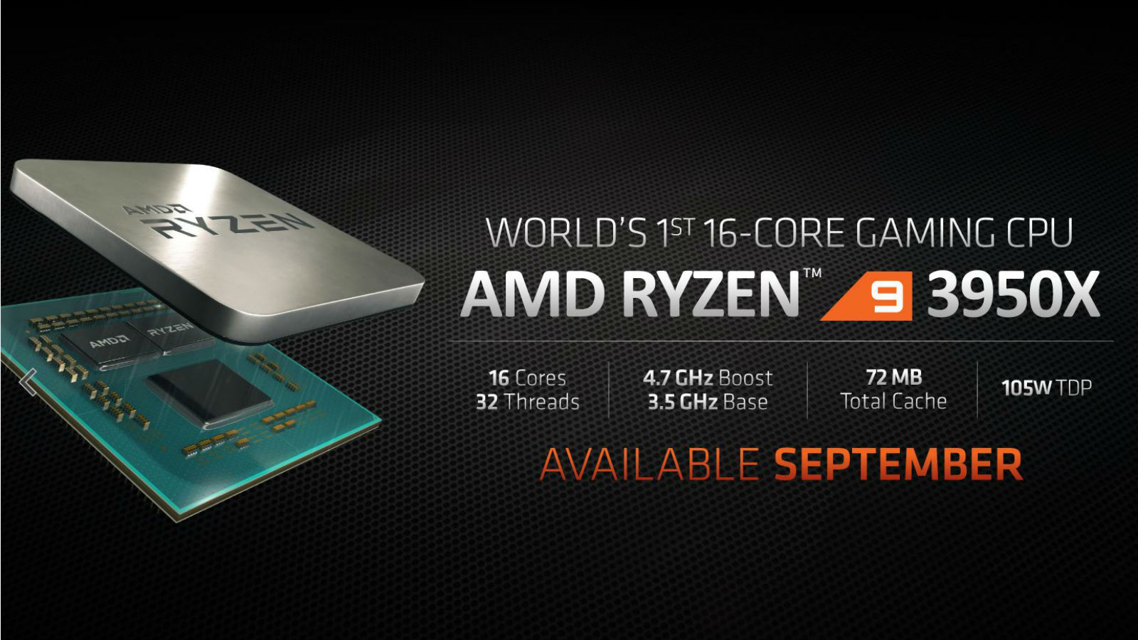 AMD's Ryzen 9 3950X Is The First 16-Core Gaming Processor