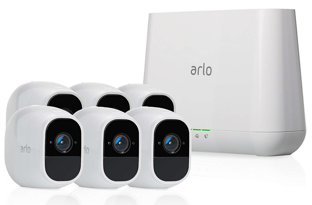 amazon drops prices on arlo pro 2 outside security camera kits wireless home system  6 kit