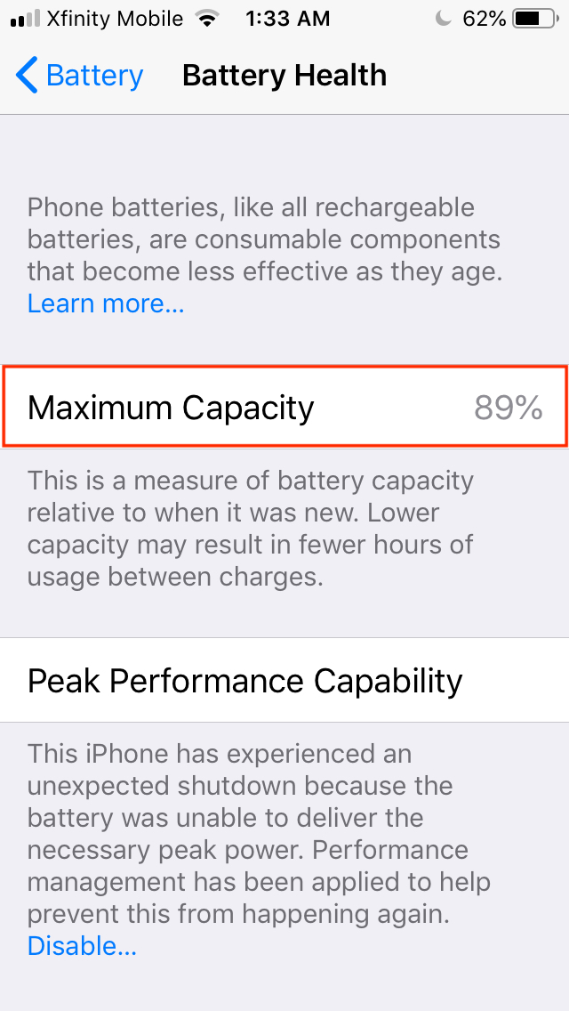 how much does a battery cost for an iphone 7