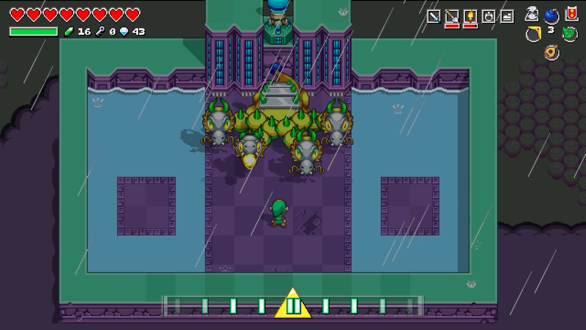 Cadence of Hyrule is a Zelda rhythm game that demands you move to