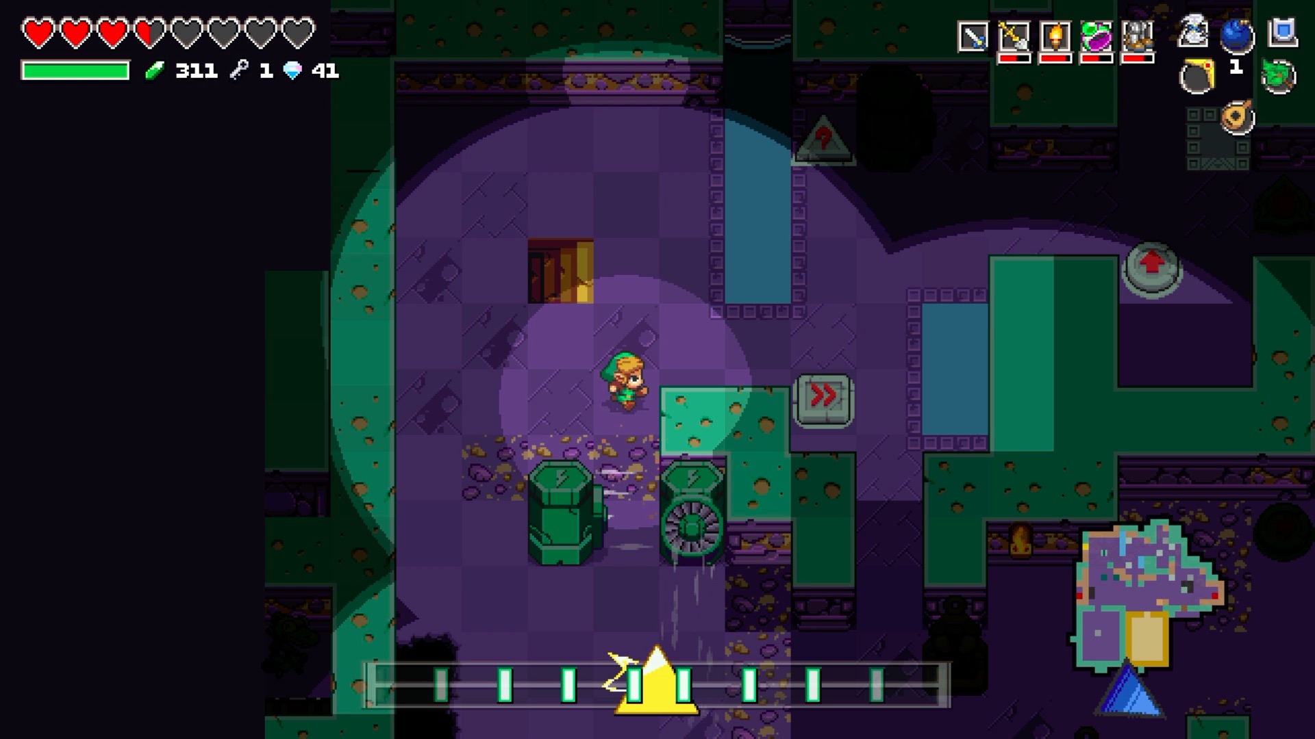 Cadence of Hyrule is a Zelda rhythm game that demands you move to