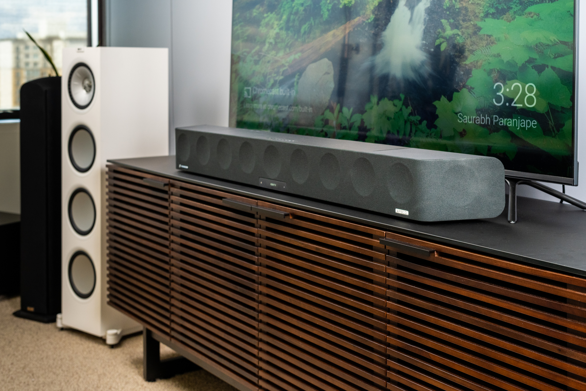 Review sennheiser ambeo sales soundbar