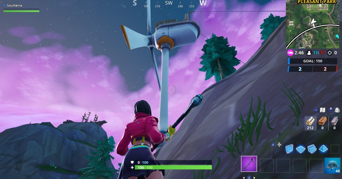 Fortnite Week 5 Challenges Visit Different Wind Turbines In A Match