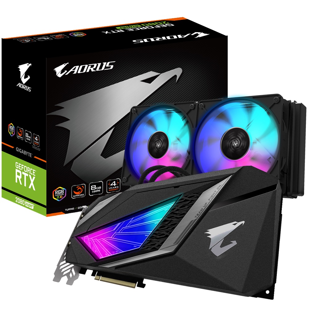 Aorus Unveils Liquid-Cooled GeForce RTX 2080 Super Graphics Cards ...
