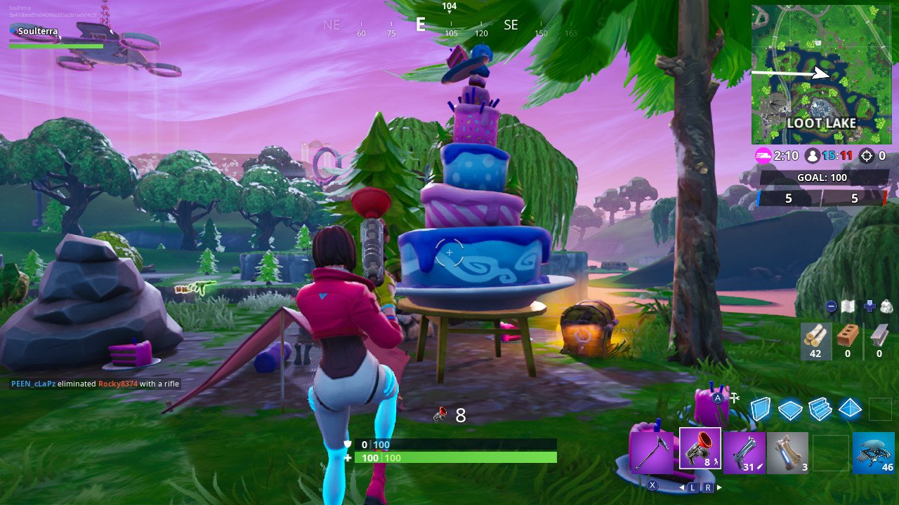 Fortnite: Where to Find All the Birthday Cake Locations