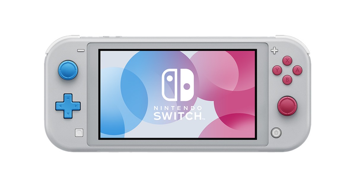 Nintendo Switch Lite (Blue) Gaming Console Bundle with Luigi's