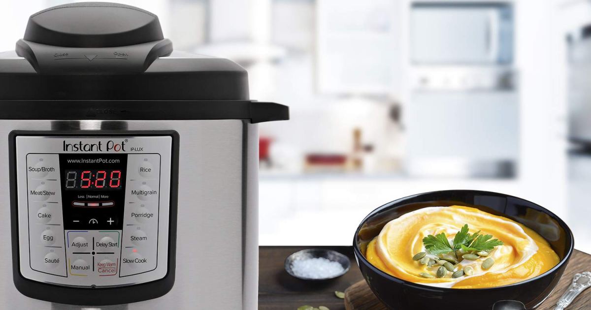 The Instant Pot Lux60 V3 6-Quart Pressure Cooker Is On Sale For $49