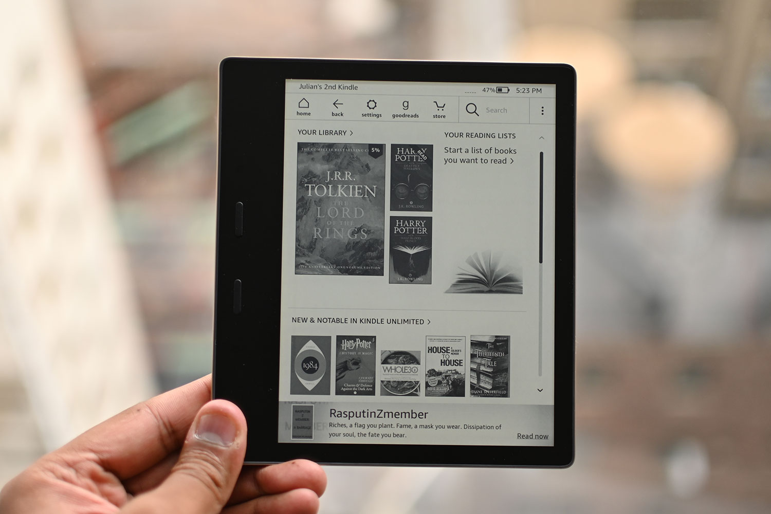  E-reader Kindle Paperwhite (Gen 11) - IPX8. 6,8'' Táctil