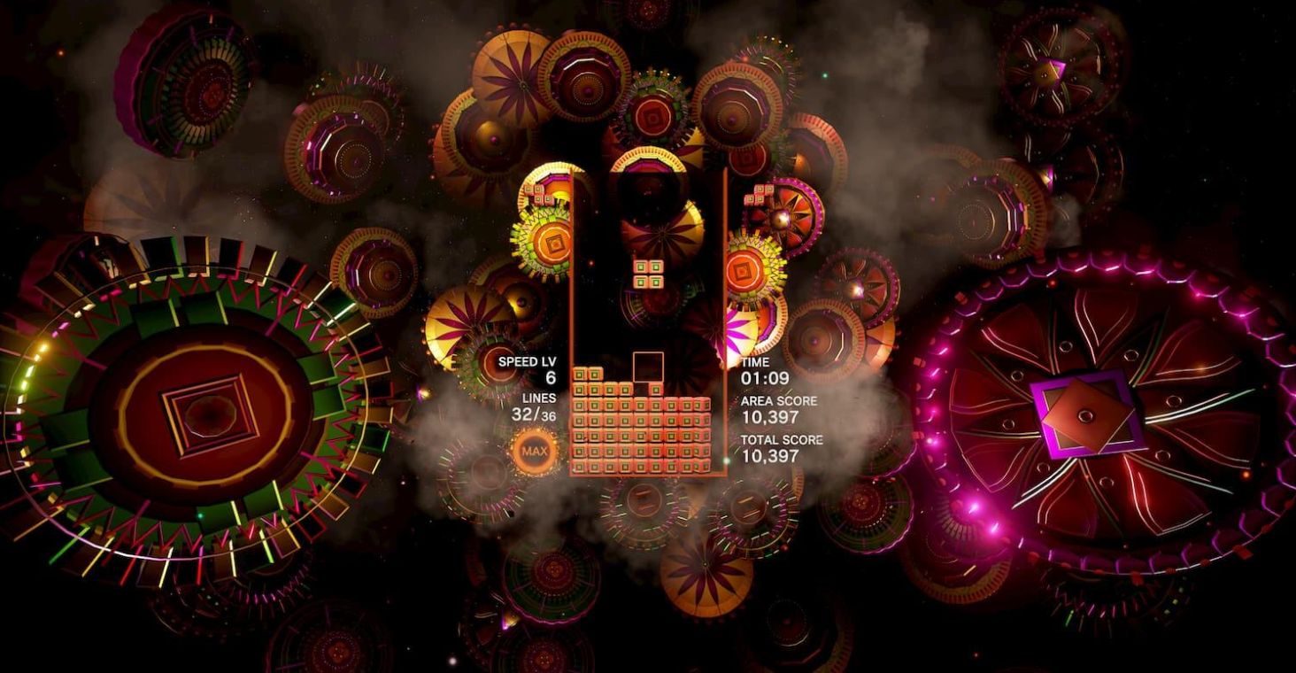 Tetris Effect coming to PC gamers Via Epic Games Store with VR support |  Digital Trends