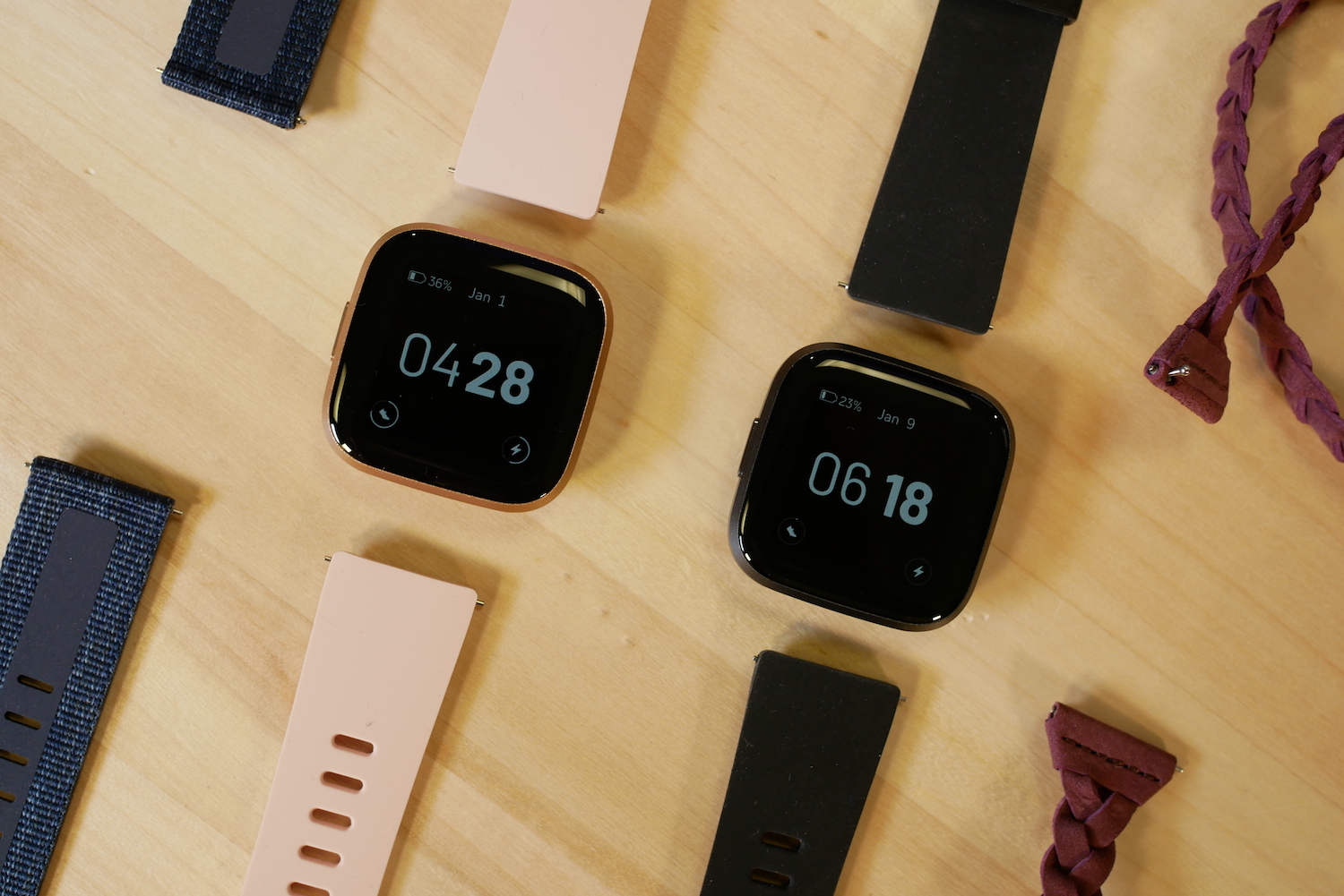 Fitbit versa 1 store vs 2