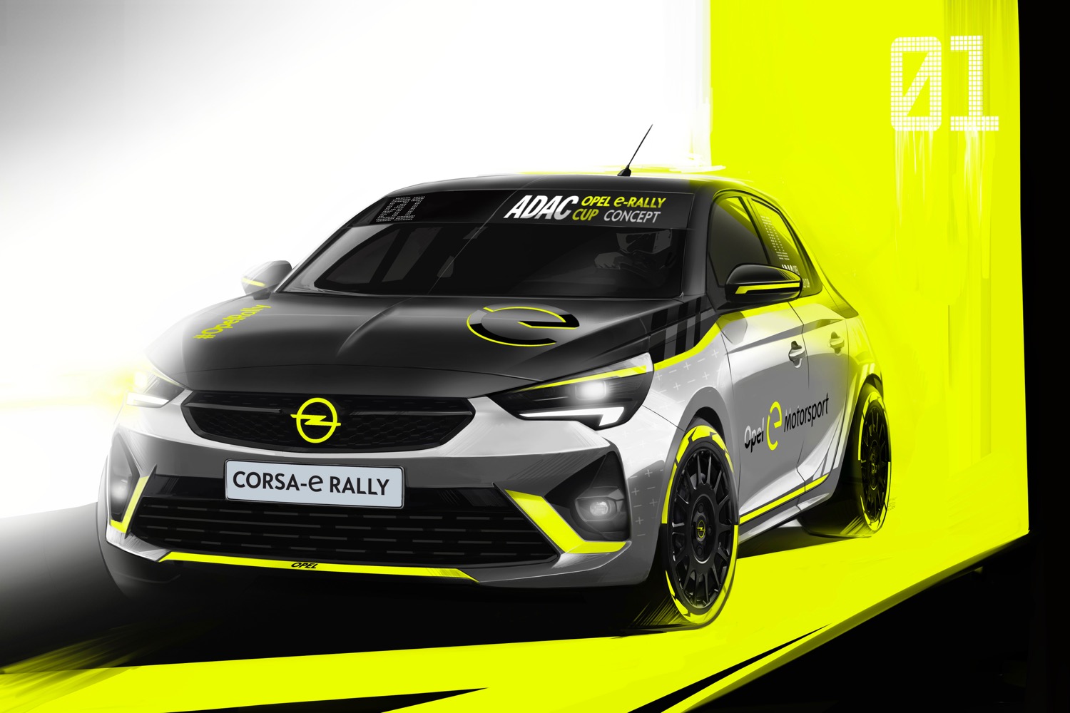 Opel Feels No Need To Cover The Corsa-e Rally Concept In Frankfurt