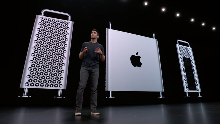 Apple takes the new Mac Pro back to the future in a classic tower - CNET